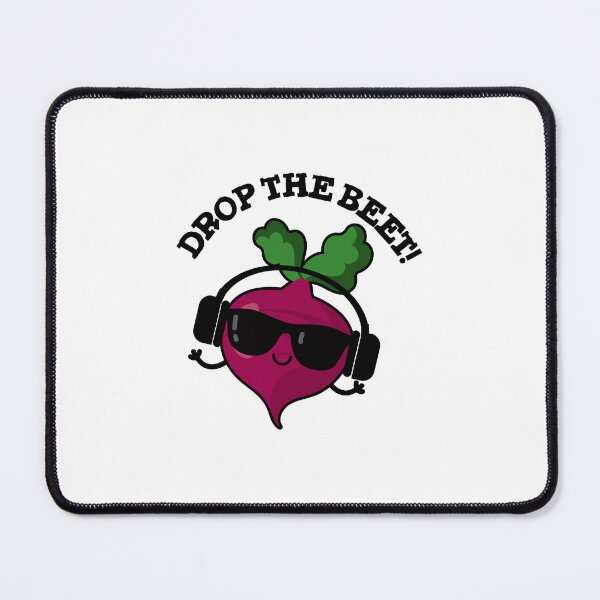 Item preview, Drop The Beet Funny Music Veggie Puns  designed and sold by punnybone.