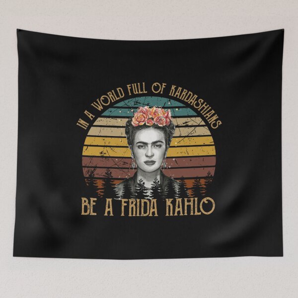 Item preview, Be a smoking Frida kahlo art flower gift for fans designed and sold by BucurApostol.