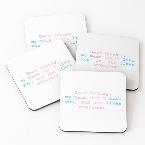 Item preview, Subtle Transgender Dear Monday Mama don’t like you designed and sold by Lexie-bear.