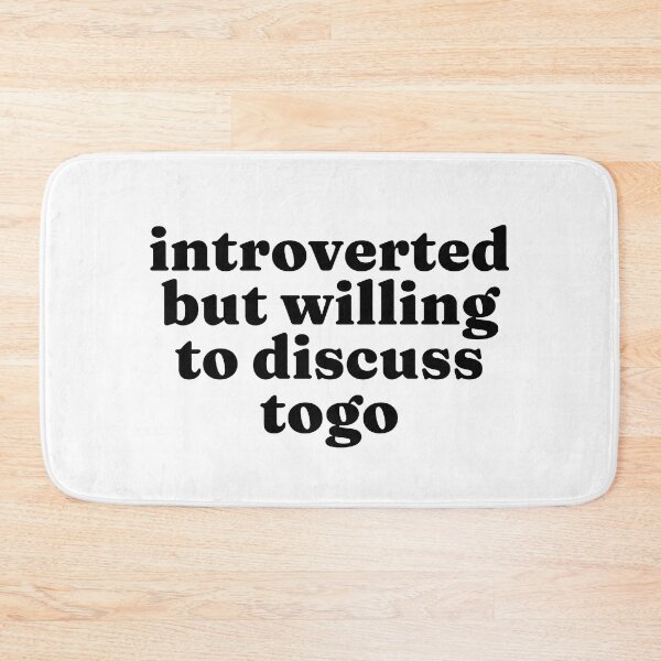 Item preview, Introverted But Willing To Discuss Togo - Togolese designed and sold by MountainD.
