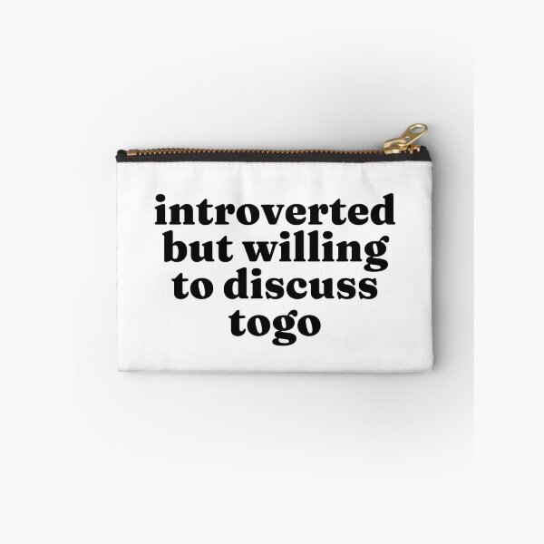 Item preview, Introverted But Willing To Discuss Togo - Togolese designed and sold by MountainD.