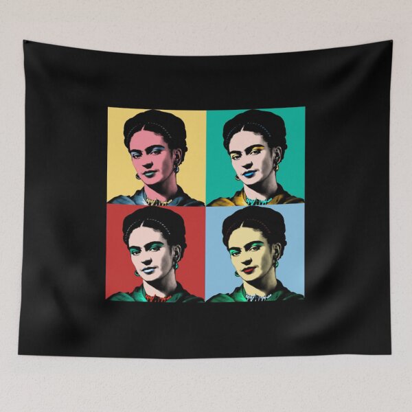 Item preview, four faces Frida Kahlo painter art for fans designed and sold by BucurApostol.