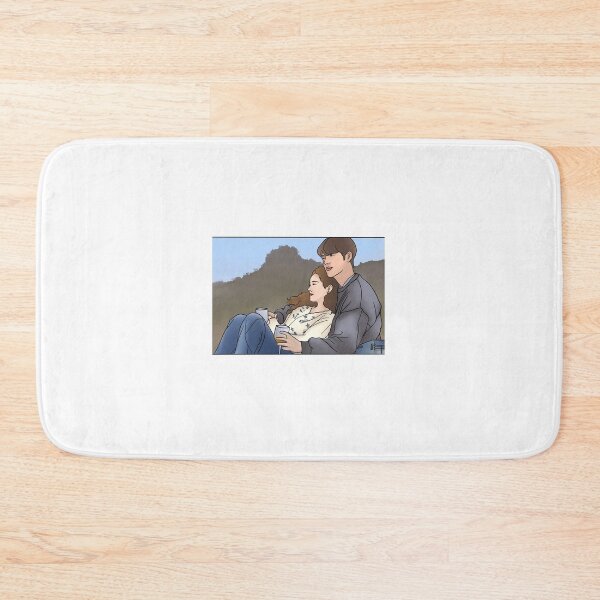 Item preview, Our blues kdrama Han Jimin aka Lee Youngok and Kim Woobin aka Park Jeongjoon designed and sold by saranghart.