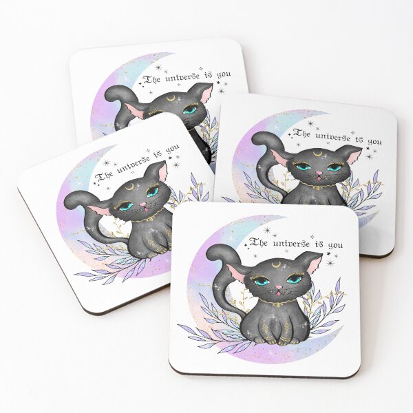 Item preview, Mystical Cat designed and sold by Poetic Patterns Studio.