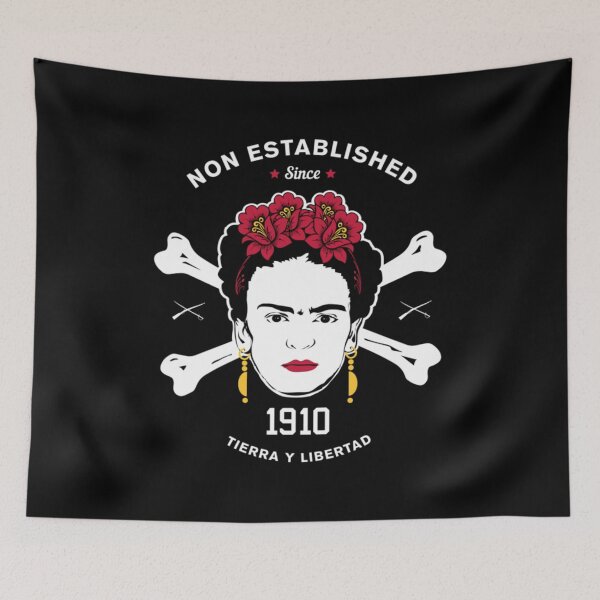 Item preview, Frida Kahlo Not Fragile Like A Flower Fragile Like A Bomb designed and sold by BucurApostol.