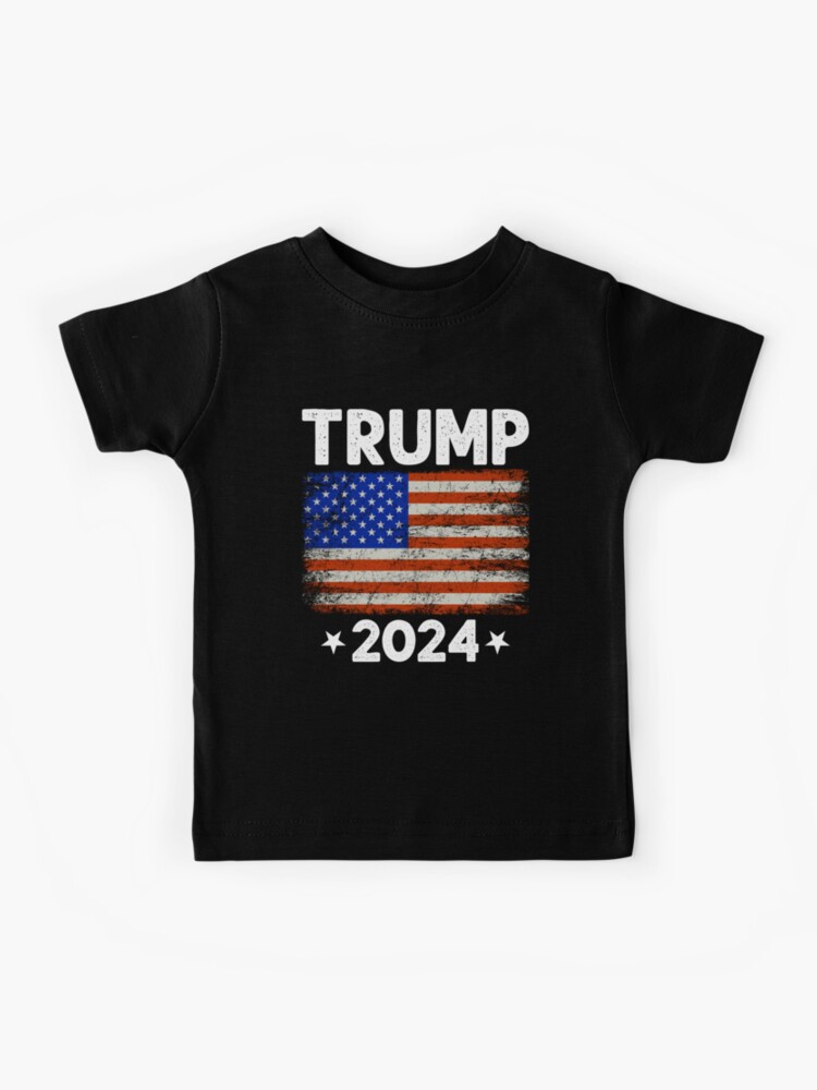 Trump 2024 Ultra Maga American Patriotic US Flag 4th Of July Shirt