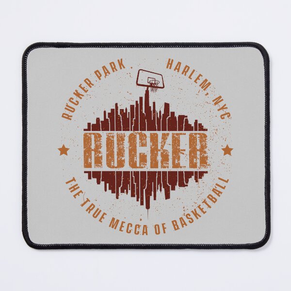 Item preview, Rucker Park - The true Mecca of basketball - Vintage label design designed and sold by COURT-VISION.