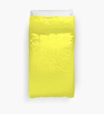 Lanzarote Lemon Acid Neon Yellow Duvet Cover