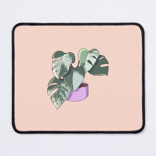 Item preview, Monstera Borsigiana Variegata Plant designed and sold by Cool Cat With Hat  Art.