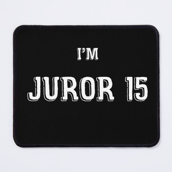 Item preview, Juror 15 Justice for Johnny designed and sold by GraphismNinja.