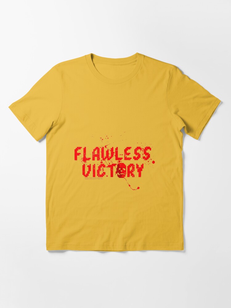 MAR111584 - MORTAL KOMBAT KLASSIC FLAWLESS VICTORY BLK T/S MED - Previews  World