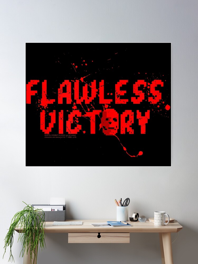 Gallery Pops Mortal Kombat - Flawless Victory Framed Art Print