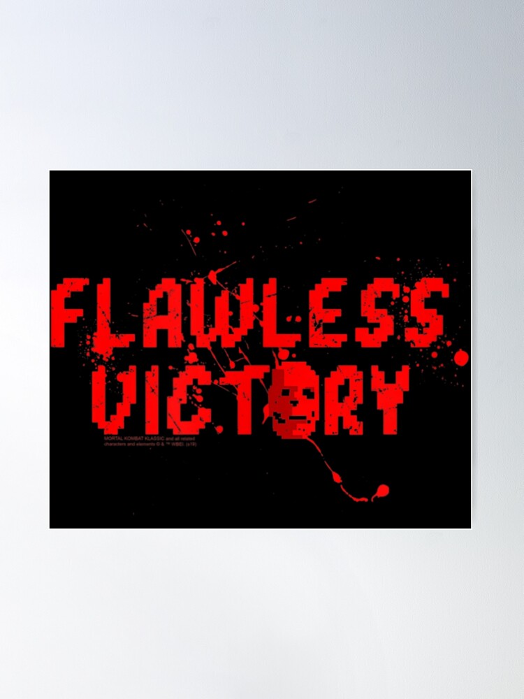 Gallery Pops Mortal Kombat - Flawless Victory Framed Art Print