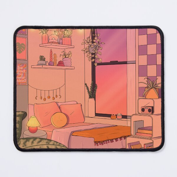 Item preview, Decorated Bedroom designed and sold by Cool Cat With Hat Art.