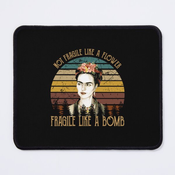 Item preview, Vintage Fragile Like A Flower Frida Kahlo Women designed and sold by BucurApostol.