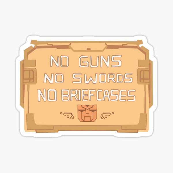 Item preview, No Briefcases  designed and sold by ottpop.