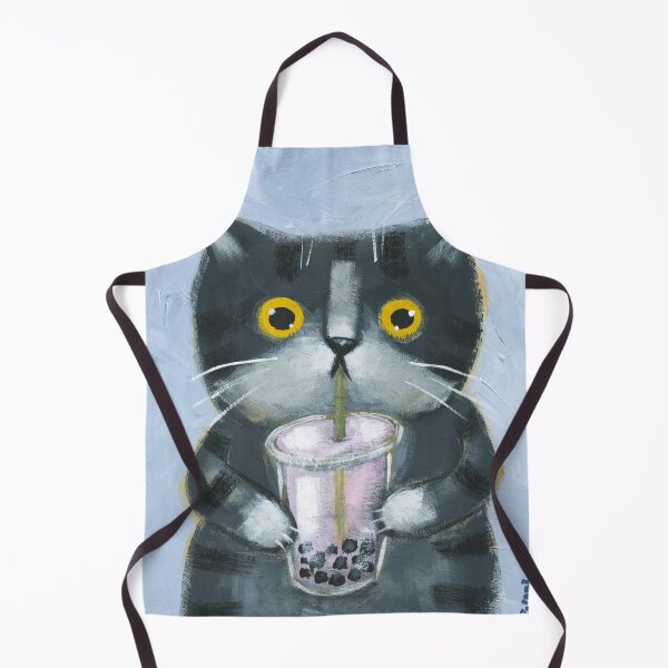Item preview, Boba Kitty designed and sold by KilkennyCat Art.