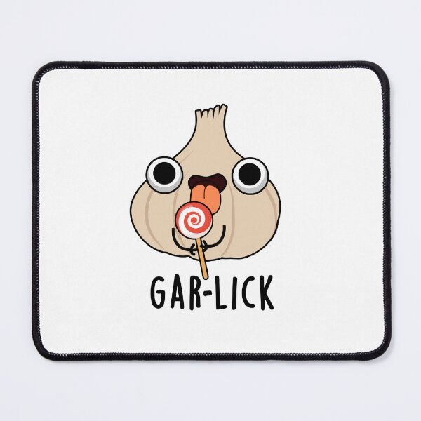 Item preview, Garlick Funny Garlic Herb Puns  designed and sold by punnybone.