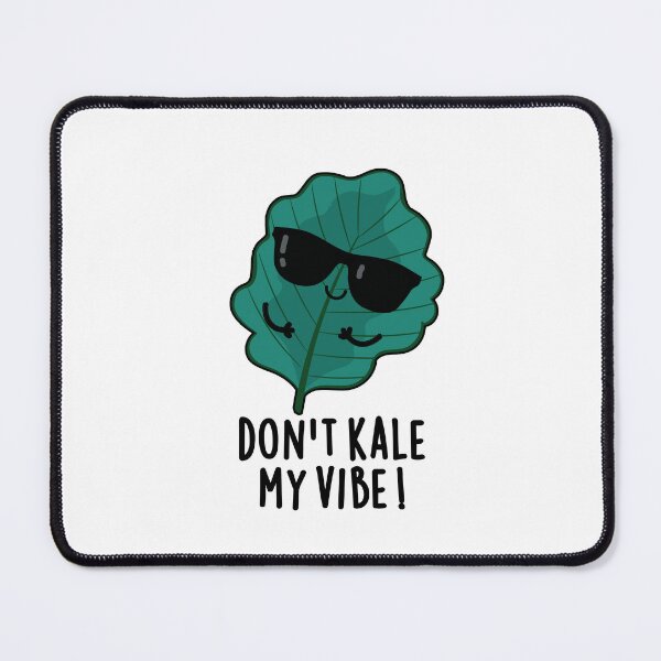 Item preview, Don't Kale My Vibe Funny Veggie Puns  designed and sold by punnybone.