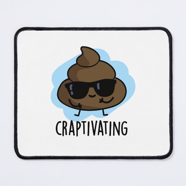 Item preview, Craptivating Funny Poop Puns designed and sold by punnybone.