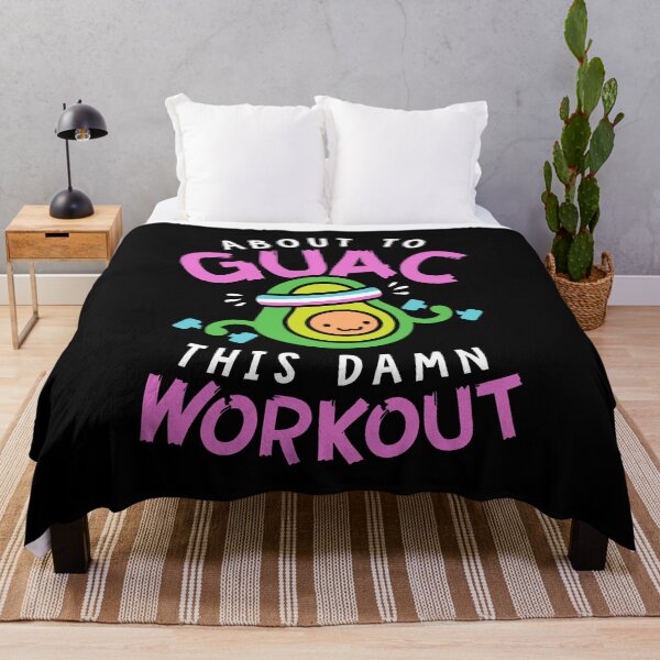 Item preview, About To Guac This Damn Workout designed and sold by Brogress Project.