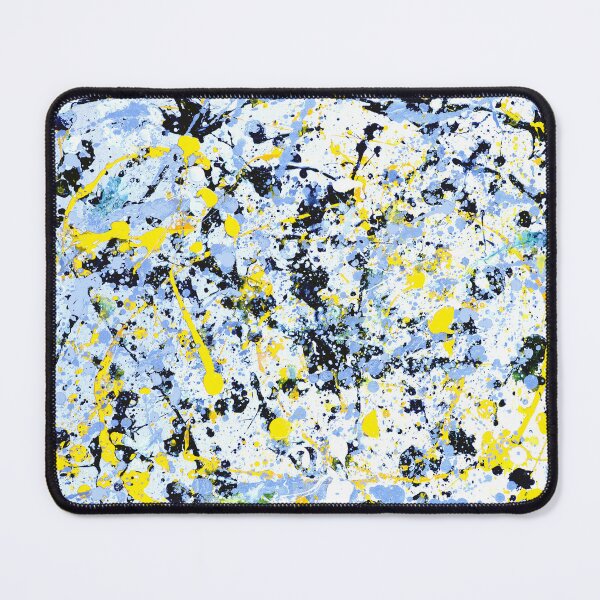 Item preview, Abstract in Blue, Yellow & Black (L) designed and sold by Rockett Graphics.