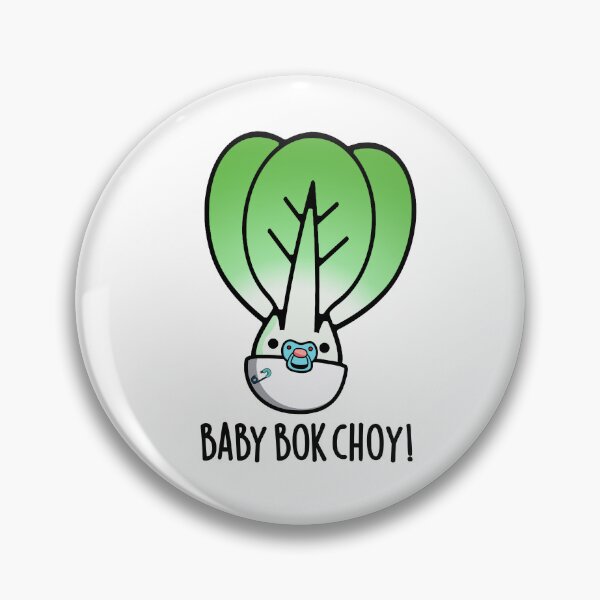 Item preview, Baby Bok Choy Funny Veggie Puns  designed and sold by punnybone.