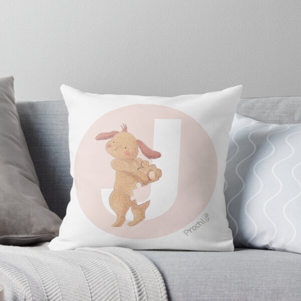 Item preview, Prochi Bunnies - Alphabet Letter - J - Jigsaw (Peach) designed and sold by prochibunnies.