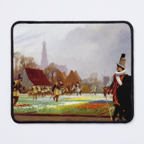 Item preview, Tulip Folly  By Jean Leon Gerome (Gérôme) "Tulip mania" of 17th century Holland designed and sold by TeeARTHY.