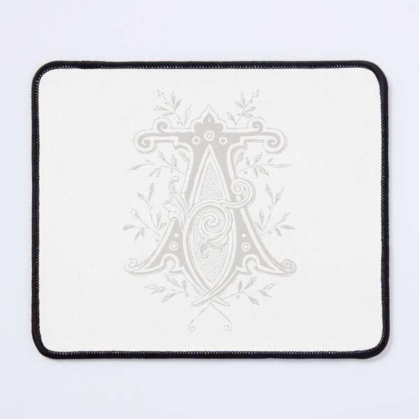 Item preview, Antique Letter A Monogram [light] designed and sold by silver6press.