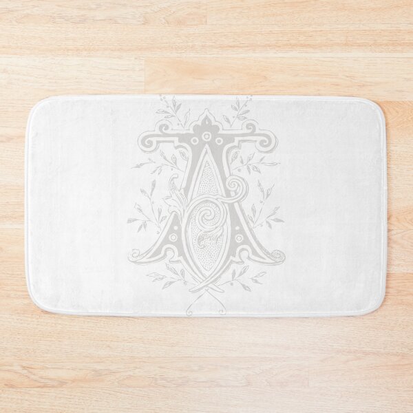 Item preview, Antique Letter A Monogram [light] designed and sold by silver6press.