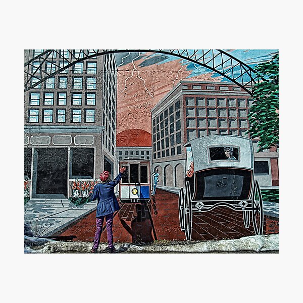 Stop the Train! Photographic Print