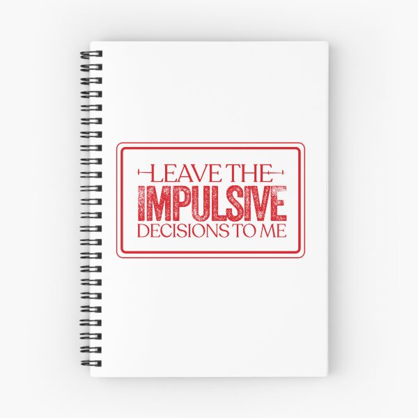 Item preview, #ADHD - Leave The Impulsive Decisions To Me, Attention Deficit Hyperactive Disorder designed and sold by MJDezigns.