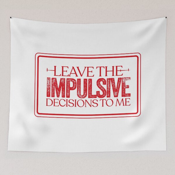 Item preview, #ADHD - Leave The Impulsive Decisions To Me, Attention Deficit Hyperactive Disorder designed and sold by MJDezigns.