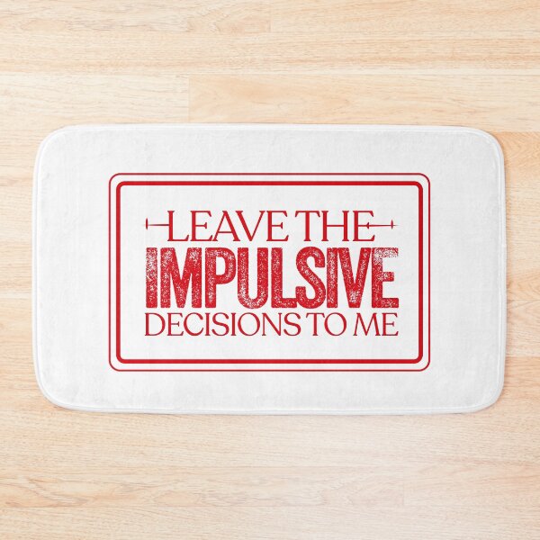 Item preview, #ADHD - Leave The Impulsive Decisions To Me, Attention Deficit Hyperactive Disorder designed and sold by MJDezigns.