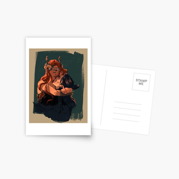Item preview, keyleth and vax designed and sold by HerGnomieness.