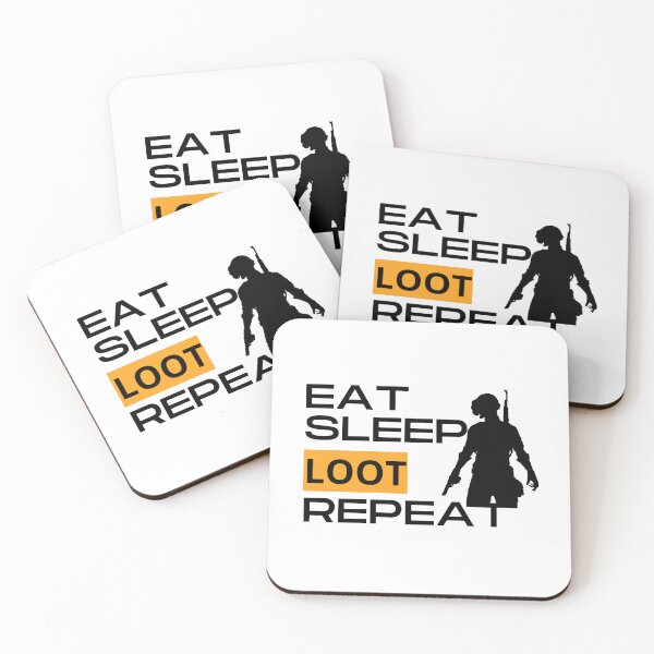 Item preview, Eat Sleep Loot Repeat designed and sold by Red Ouane.