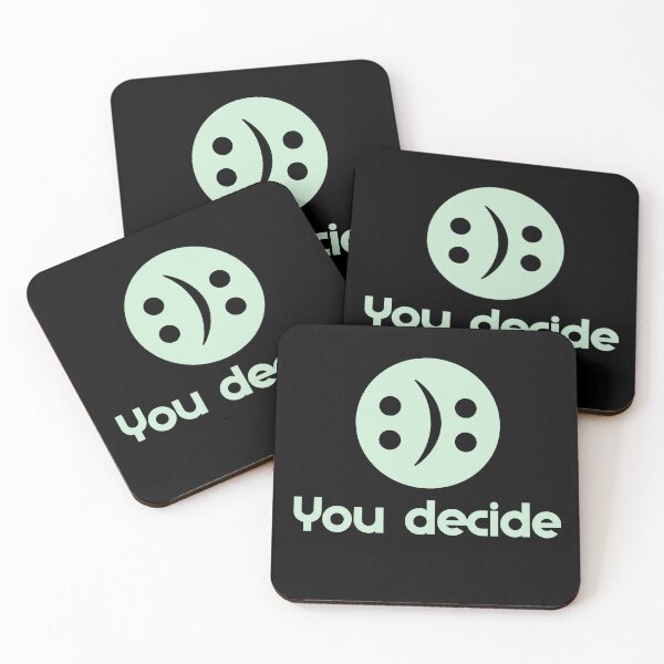 Item preview, You decide positive self affirmation Blue designed and sold by GraphismNinja.