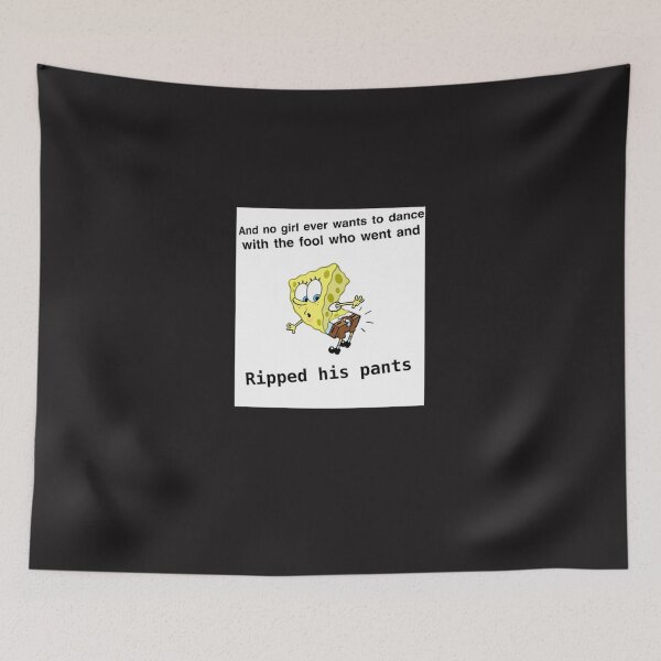Item preview, Spongebob Ripped His Pants !!  designed and sold by lindamndma.