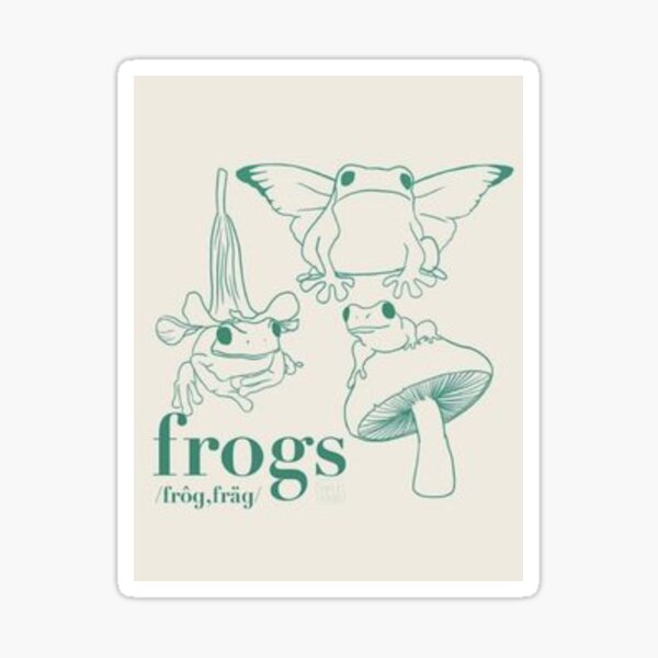 Item preview, frog  designed and sold by Benedrawings.