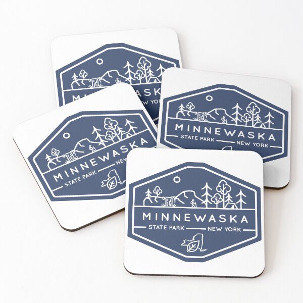 Item preview, Minnewaska State Park Blue Badge designed and sold by VanyaKar.