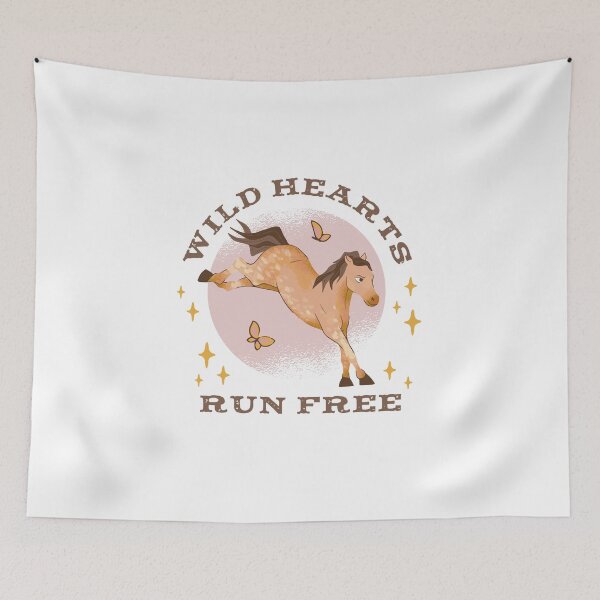 Item preview, Horse Art - Wild Heart Runs Free designed and sold by KaylaStudio.