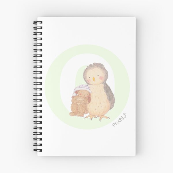 Item preview, Prochi Bunnies - Alphabet Letter - O - Owl (Green) designed and sold by prochibunnies.