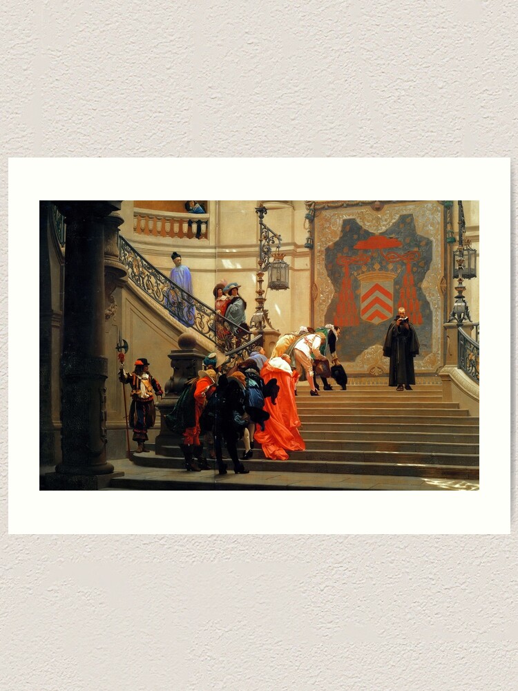 Jean-Leon Gerome、Anacreon: Cupidon s'enf The Story of Anacreon (Four Works): Cupid at the Door in a