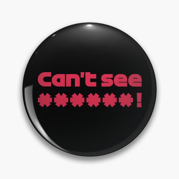 Item preview, BOT. Can't See ****! - Best Team Radio British 2022 GP (Original - Black BG) designed and sold by FilipeFerreira.
