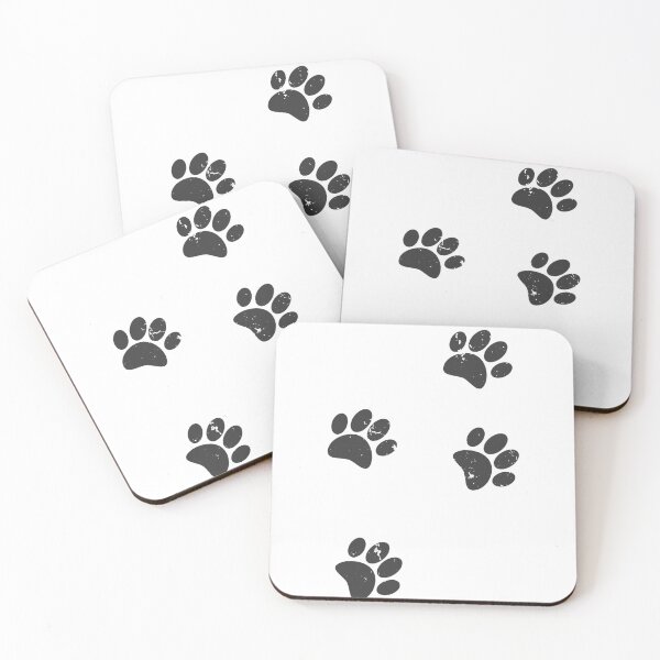 Item preview, Distressed Dog Paw Track Drawing designed and sold by Almdrs.