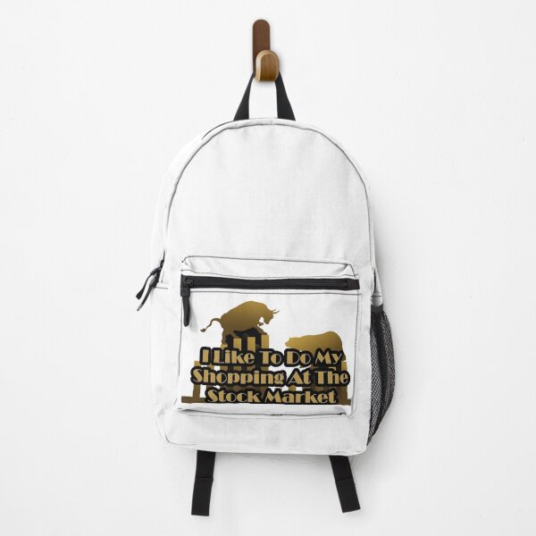 Item preview, I Like To Do My Shopping At The Stock Market designed and sold by JoyOfHopeStore.