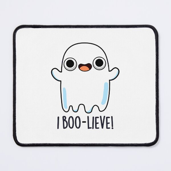 Item preview, I Boo-lieve Funny Positive Ghost Puns designed and sold by punnybone.