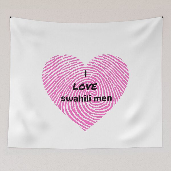 Item preview, I LOVE SWAHILI MEN designed and sold by ArdorOne.