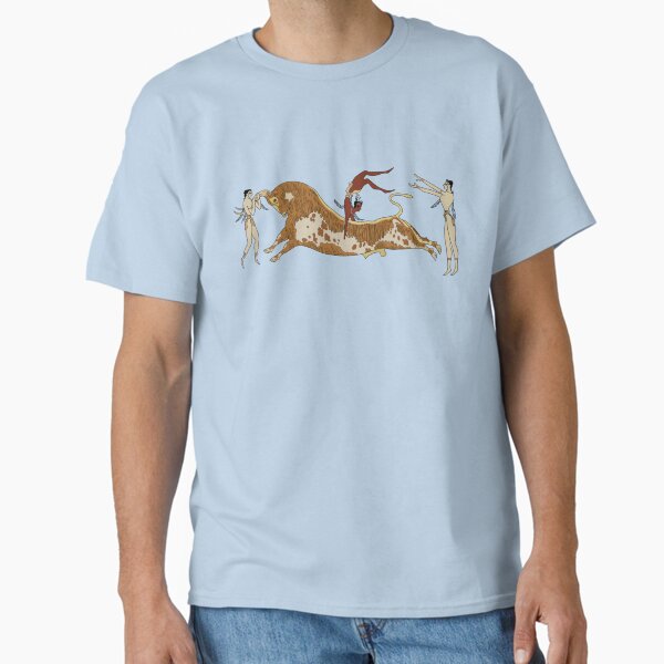 Item preview, Illustration: Bull-leaping fresco, Palace of Knossos. designed and sold by archaeologyart.